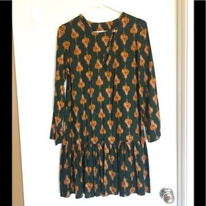 Lavai Maria hunter green dress fits small